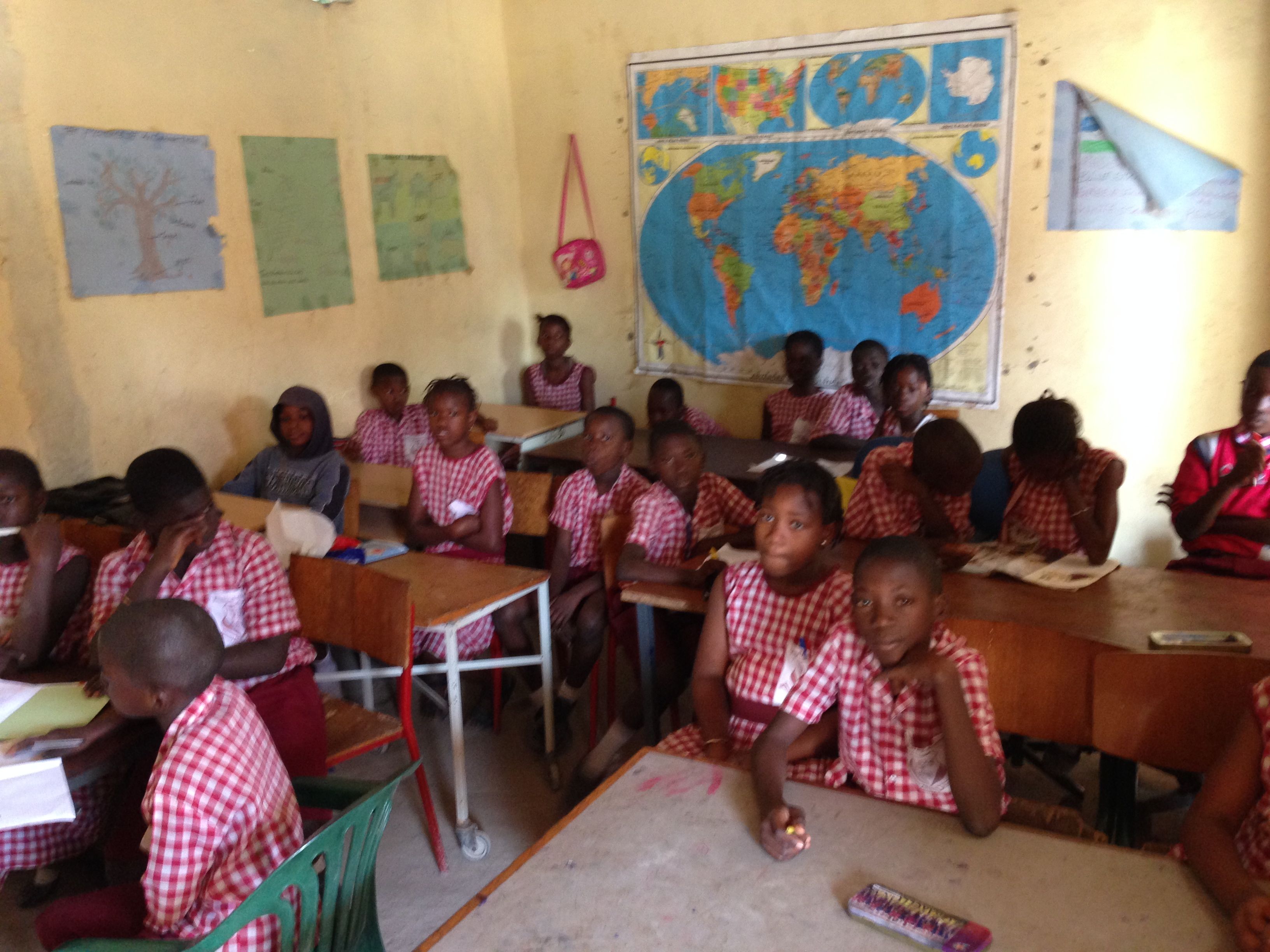 Foto van kennismaking met de school